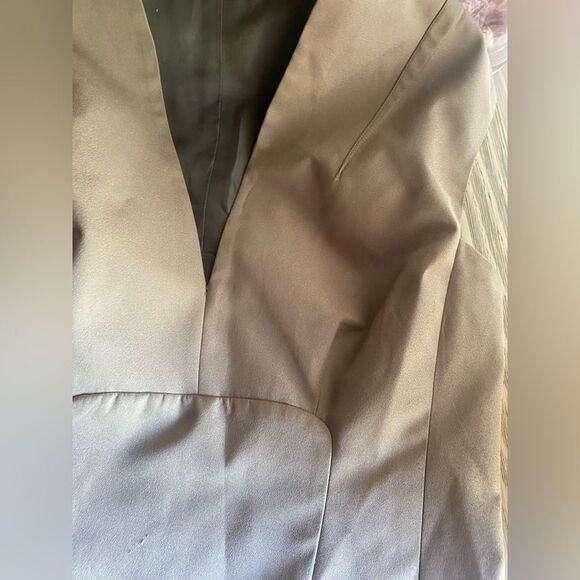 Bill Blass New York Top Woman Sz 10 Mocha Sleeveless structured Lined - Picture 8 of 14